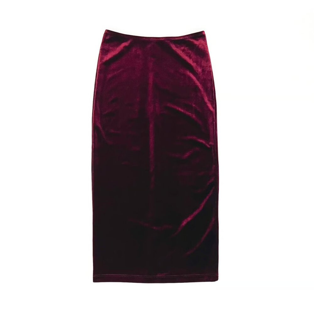 American Apparel Velvet Skirt